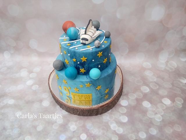 space travel cake