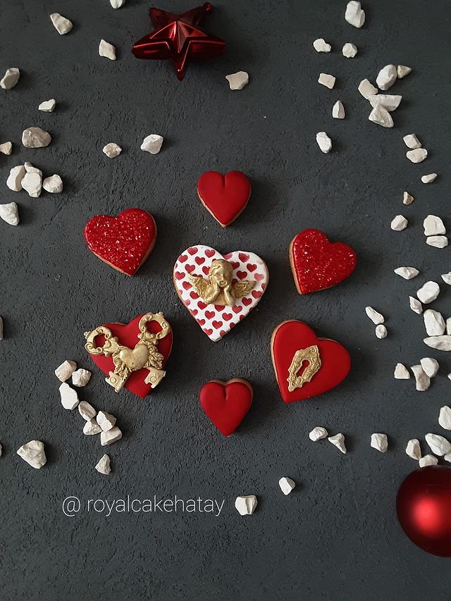 Valentines day cookie