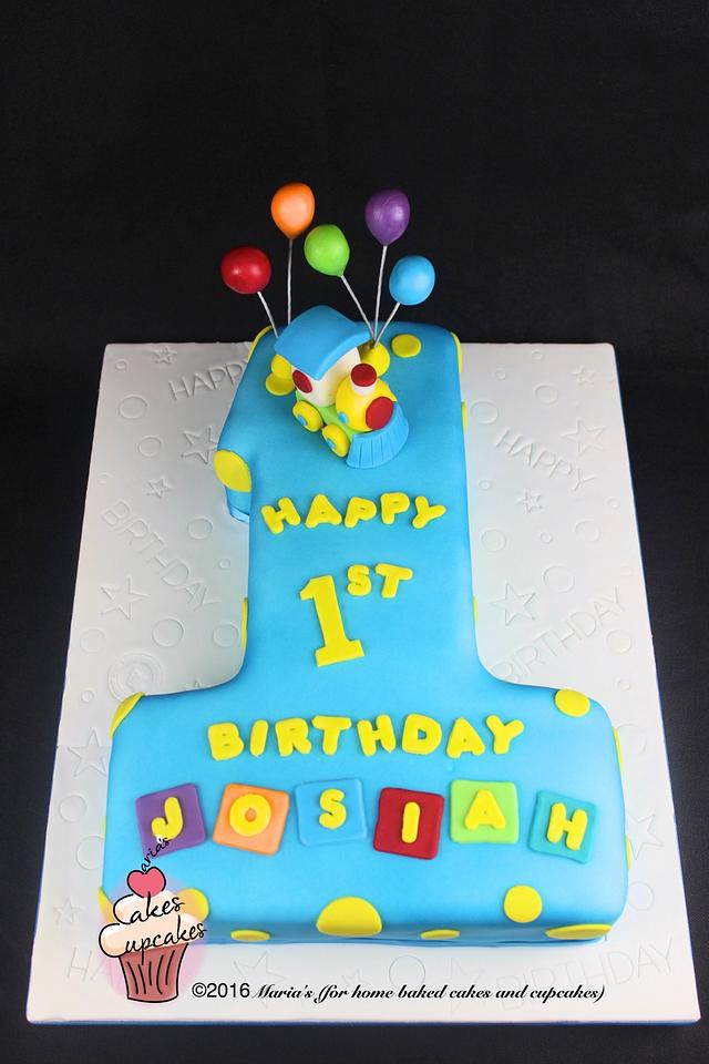 Number 1 shaped, Birthday Cake - Picture of Only Eggless, Harrow -  Tripadvisor