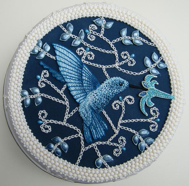 Embroidered Cake