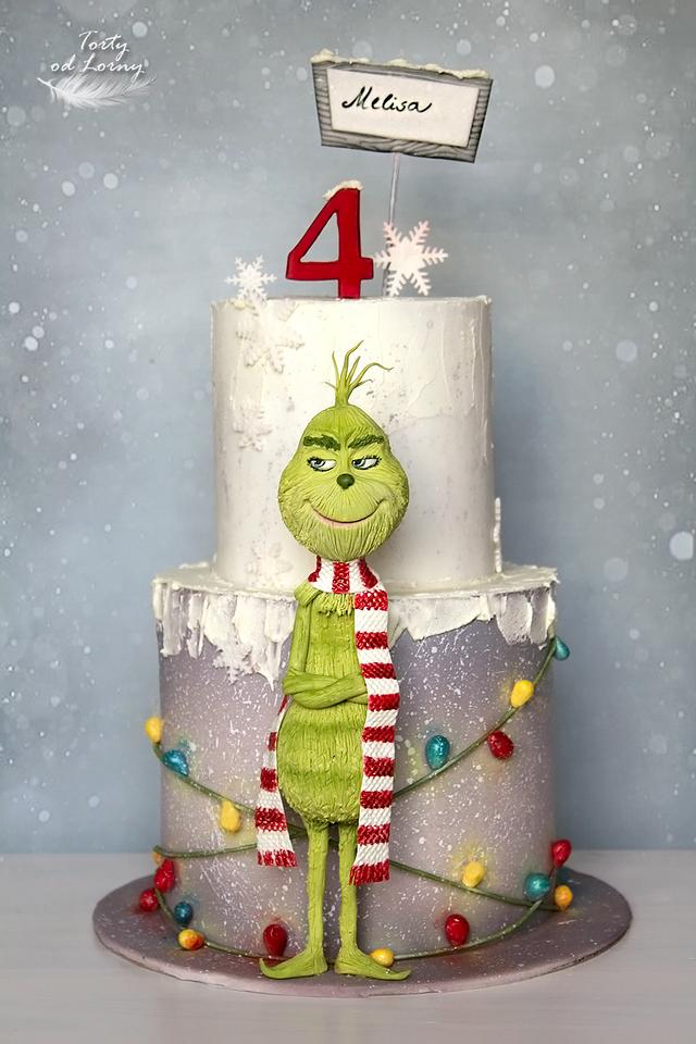 Grinch Cake by Lorna CakesDecor