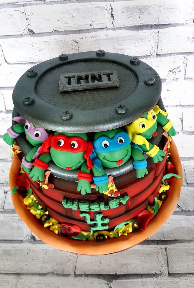 TMNT Birthday Cake - Decorated Cake by Storyteller Cakes - CakesDecor