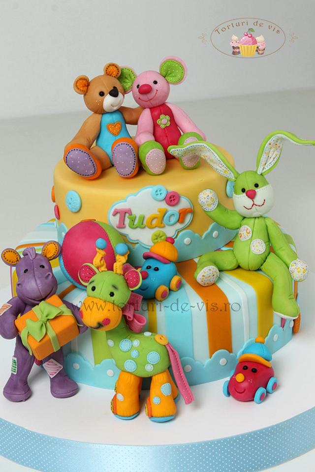 Tudor's toys - Cake by Viorica Dinu - CakesDecor