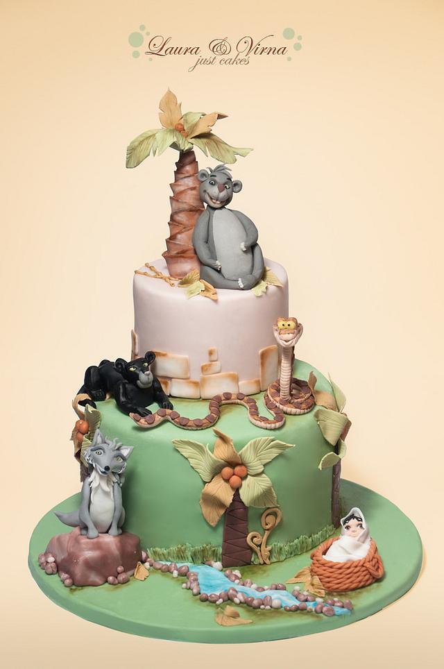 The Jungle Book Cake | bakehoney.com