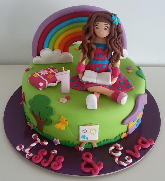 Xana Toc Toc - cake by fabicakes - CakesDecor