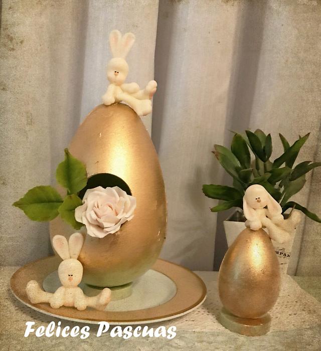 Felices Pascuas Cake By Griselda De Pedro Cakesdecor