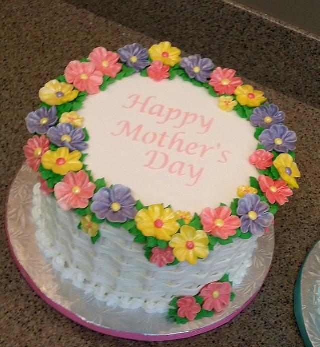 Mother's Day Cake - Decorated Cake by Sharon Zambito - CakesDecor