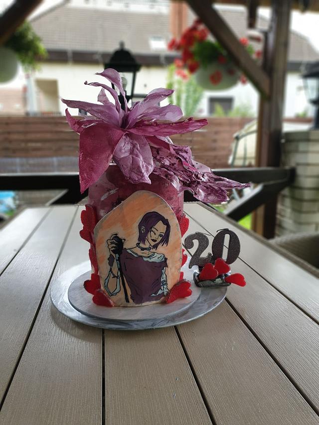 Anime cake - Cake by Cukniságok - CakesDecor