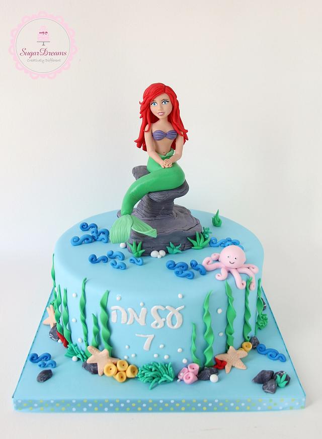 Little Mermaid Cake Cake By Noemi Cakesdecor