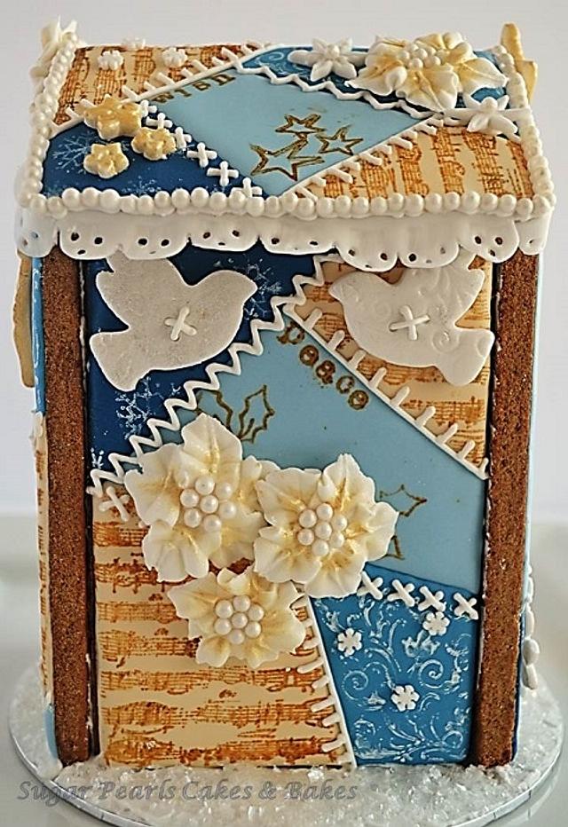 Crazy Quilt Gingerbread House