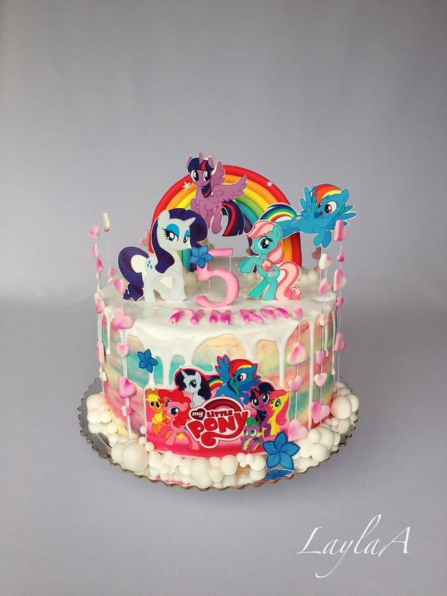 My little pony - Decorated Cake by Layla A - CakesDecor