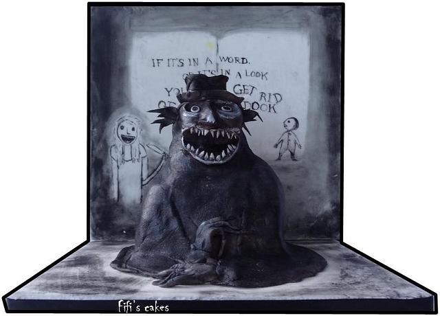 Mr Babadook - Cakes That Go Bump In The Night collaboration