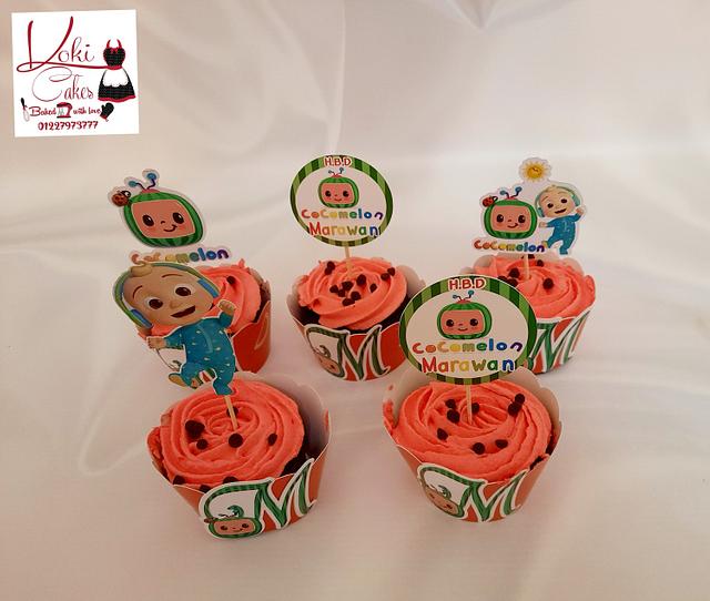 cupcakes" Decorated Cake by Noha Sami CakesDecor