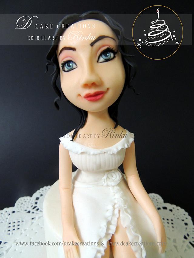 Figurine Decorated Cake by D Cake Creations® CakesDecor