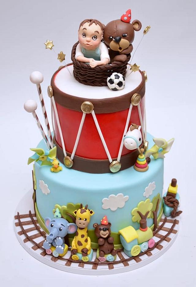 Cake for little boy - Cake by Silvia - CakesDecor