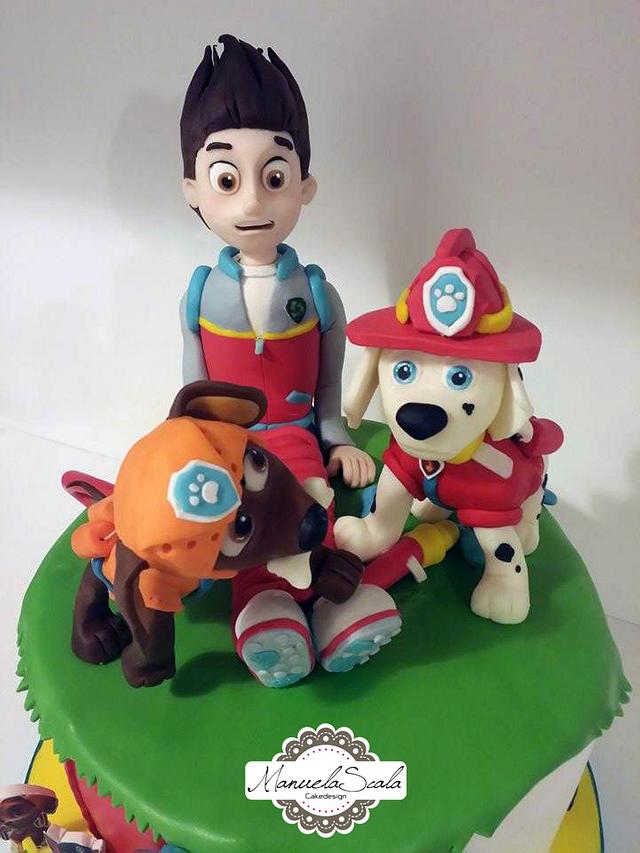 Paw Patrol Cake - Cake by manuela scala - CakesDecor