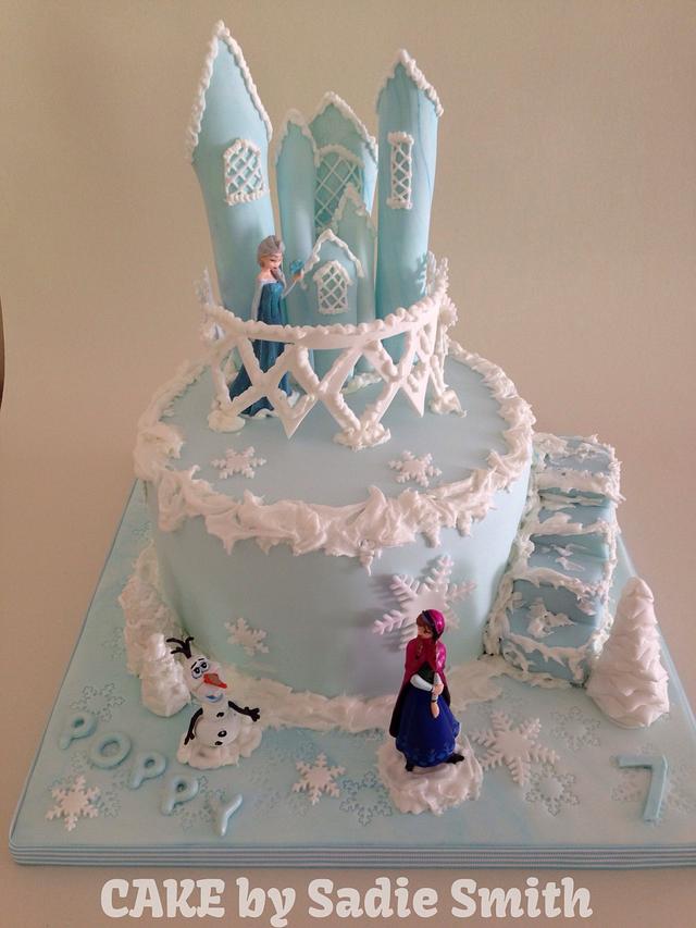 Frozen Cake - Decorated Cake by Sadie Smith - CakesDecor