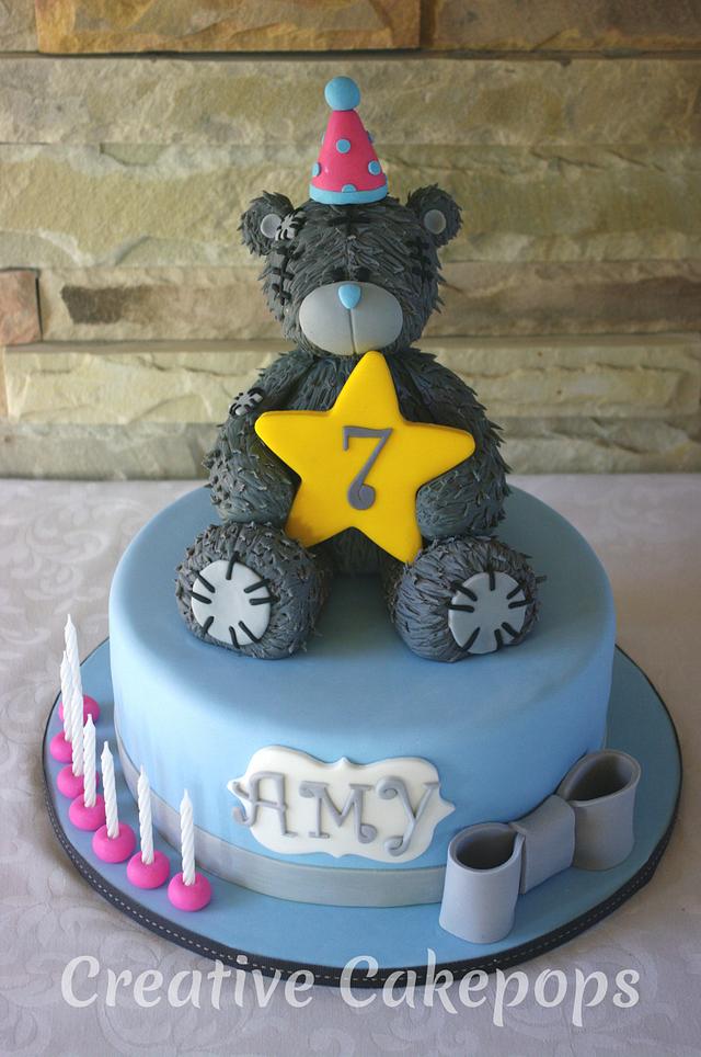 Tatty Teddy cake and cake pops