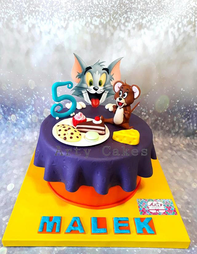 Tom and jerry cake by Arty cakes - Decorated Cake by Arty - CakesDecor