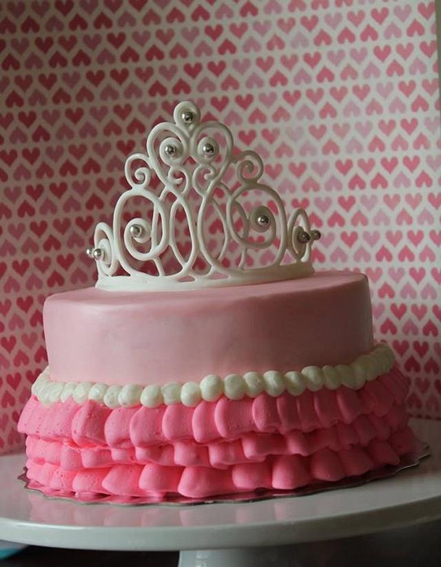 Princess Tiara Cake Cake by CakesDecor