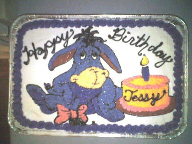 Birthday cake for Jessy