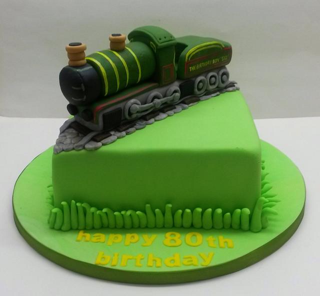 Steam Train Cake By Sarah Poole Cakesdecor