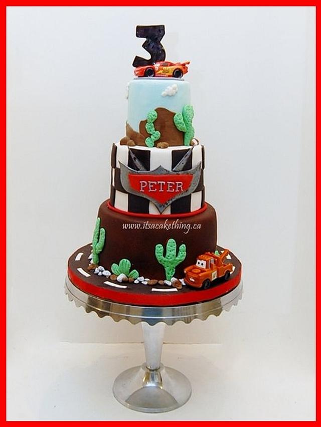 Mater & Mcqueen Birthday - Decorated Cake By It's A Cake - Cakesdecor