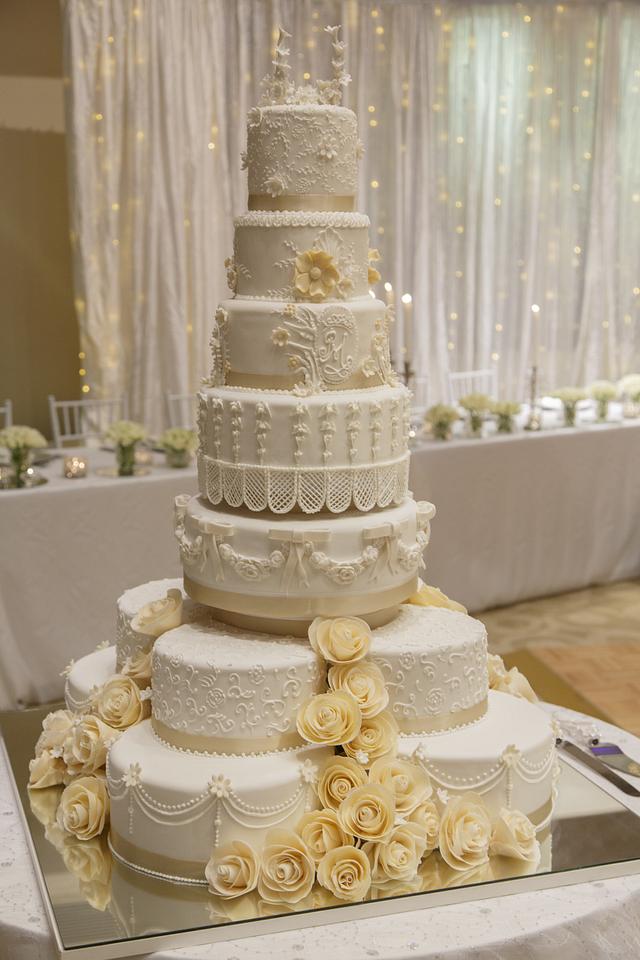 winter wonderland dream cake by House Of Cakes Zambia