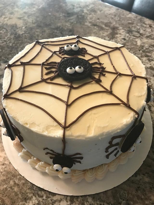 Spider cake Decorated Cake by Daria CakesDecor