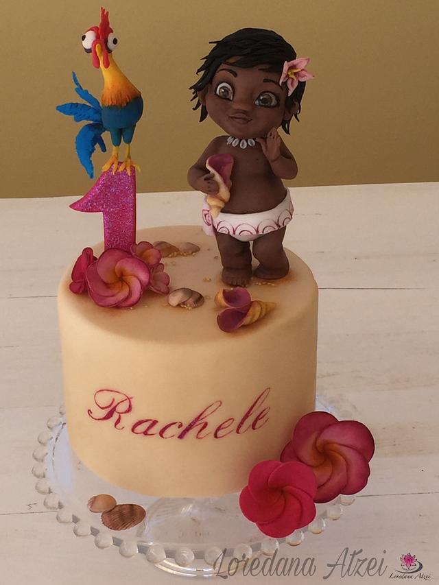 Baby Moana cake - Cake by Loredana Atzei - CakesDecor