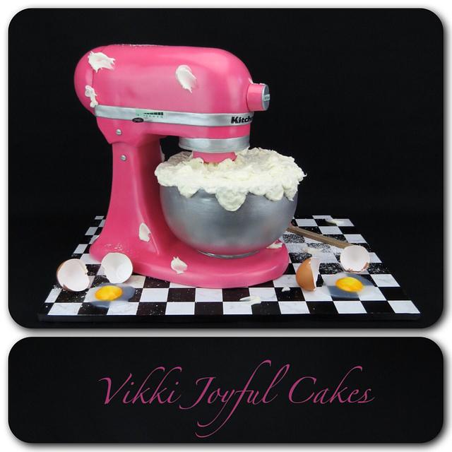 Kitchenaid cake Cake by Vikki Joyful Cakes CakesDecor