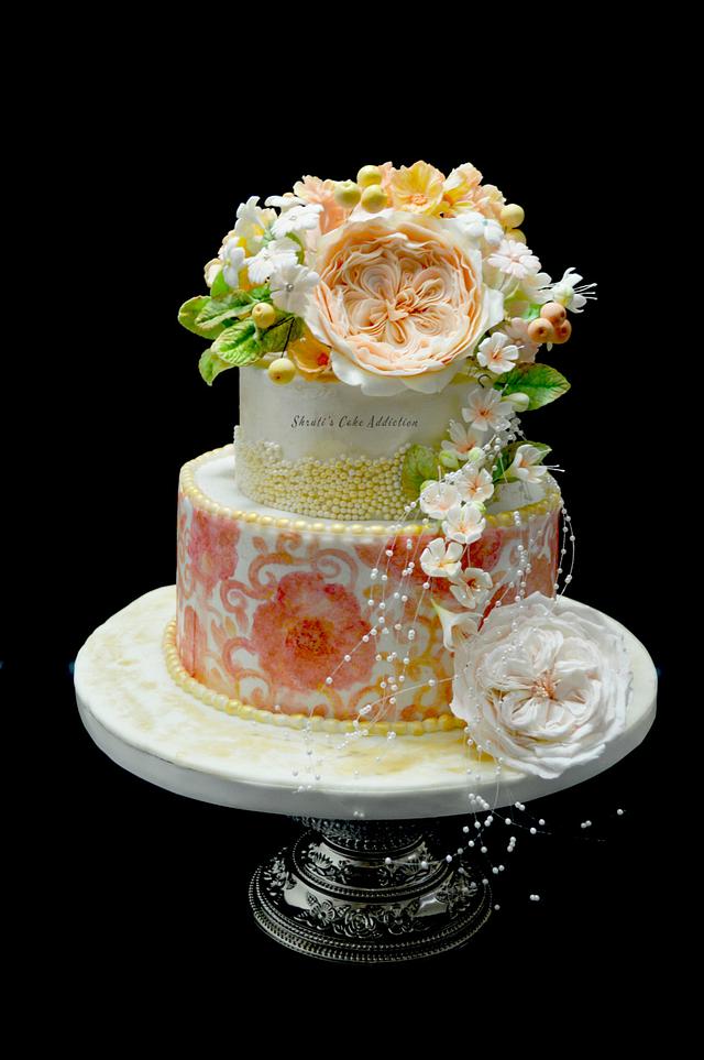 "Cake in Full Bloom "