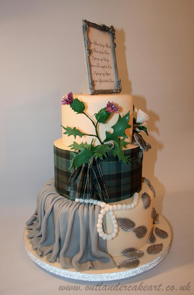 Outlander Cake Art Collaboration