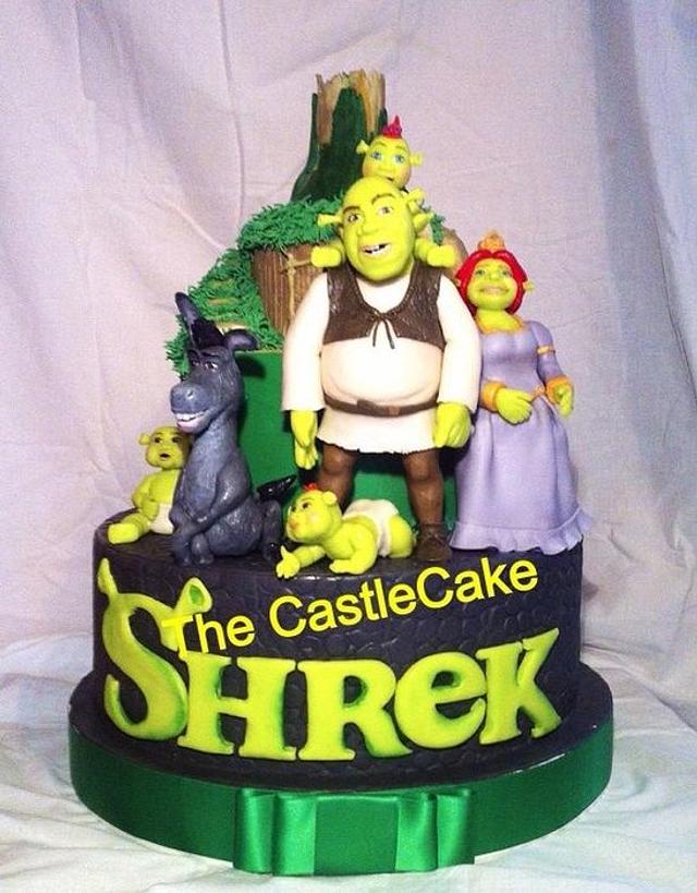 Shrek - Decorated Cake by Thecastlecake - CakesDecor