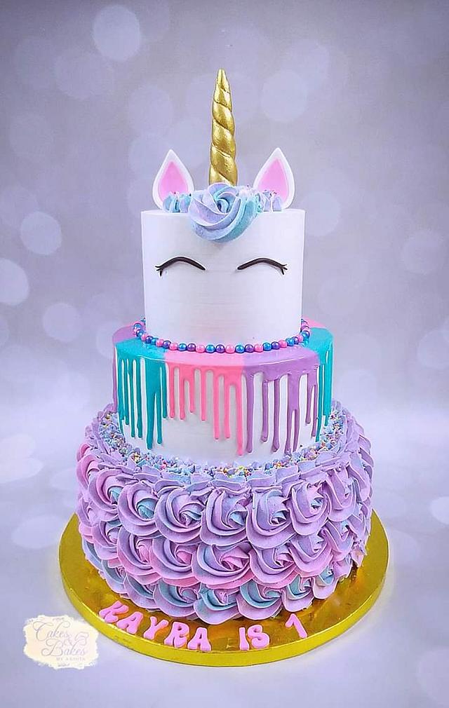 Unicorn Cake Cake by Cakes & Bakes by Asmita CakesDecor