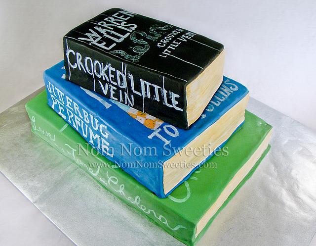 Vegan Book Wedding Cake