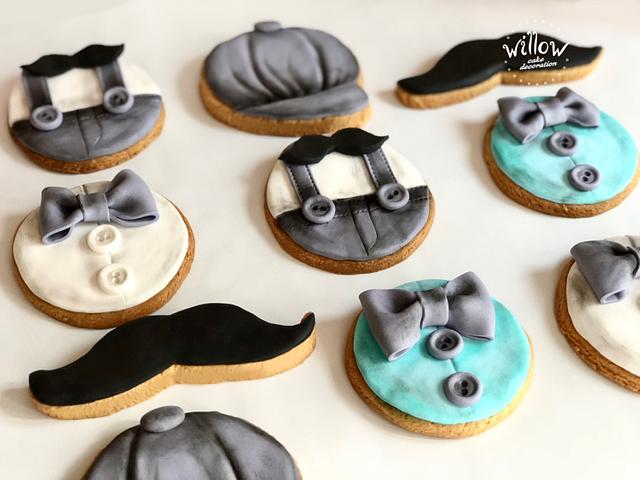 Little Man Cookies Cookie By Willow Cake Decorations Cakesdecor