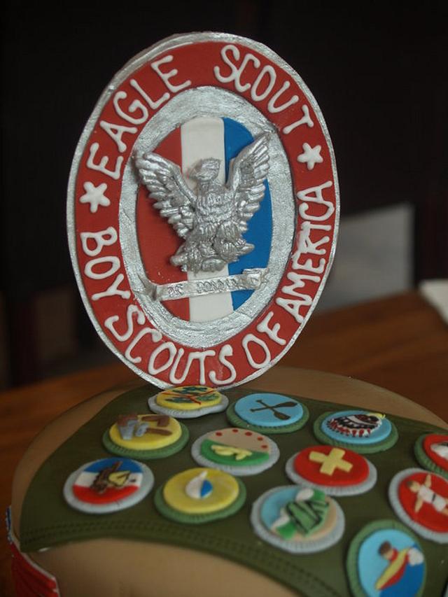 Eagle Scout Cake - Cake by BeckysSweets - CakesDecor