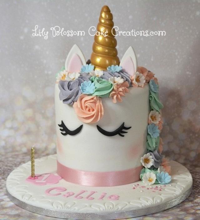 Unicorn Cake - Decorated Cake by Lily Blossom Cake - CakesDecor