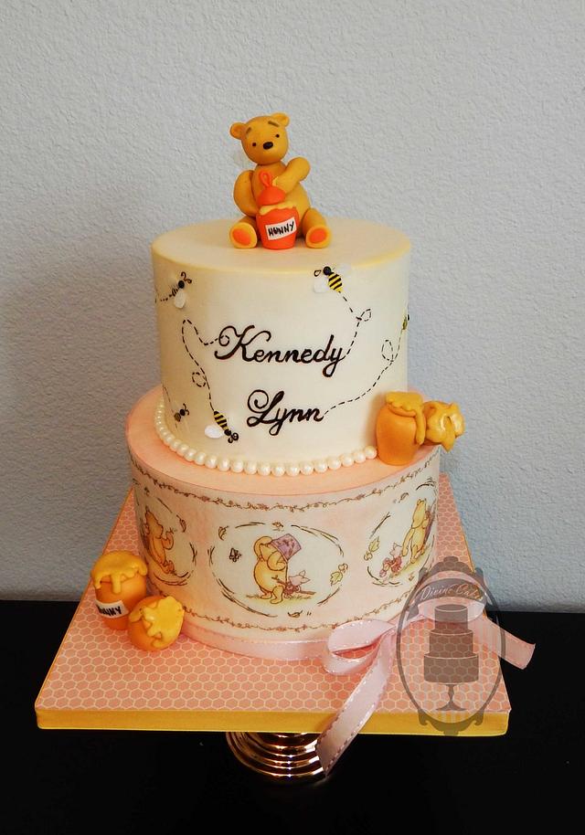 Classic Winnie the Pooh cake www.cakemydaycharleston.com