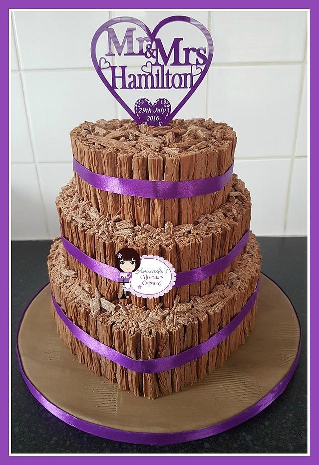 3 Tier heart shaped cake Cake by Amanda Robinson