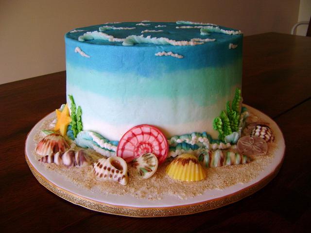 Beach Birthday - Cake by virago - CakesDecor