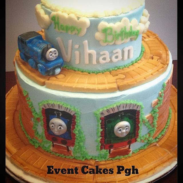 Thomas the Tank Cake - Decorated Cake by Cakesburgh - CakesDecor