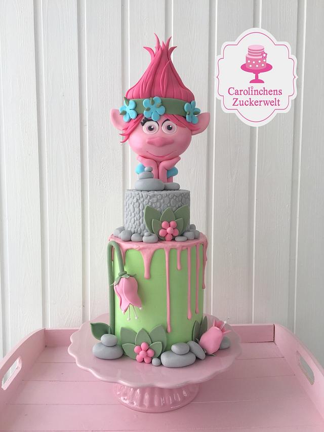 Trolls Poppycake 😍 Cake by Carolinchens Zuckerwelt