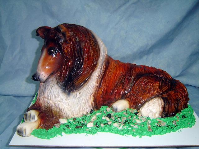 Lassie - Decorated Cake by Katarina - CakesDecor