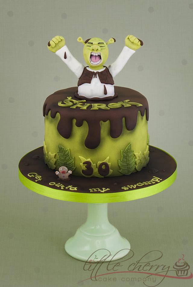 Shrek Cake - Cake by Little Cherry - CakesDecor