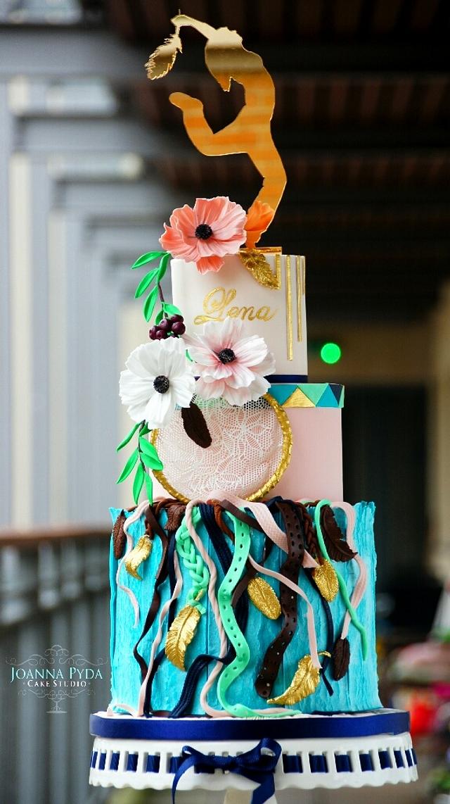 Dream Catcher and Street Dancer - Decorated Cake by - CakesDecor
