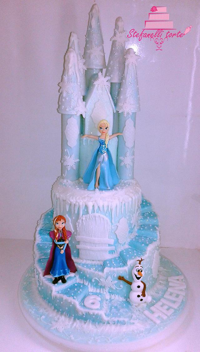 frozen castle cake