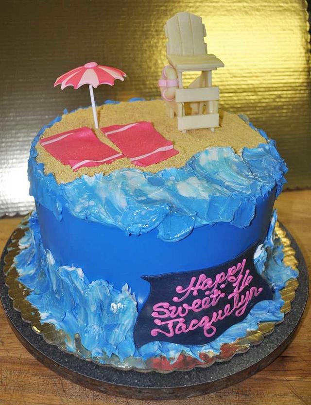 Sheet Cake by A Little Cake, NJ - Decorated Cake by Leo - CakesDecor