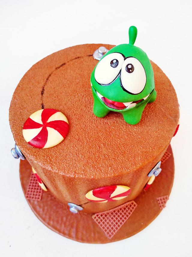 Om Nom cake - Cake by Alina Vaganova - CakesDecor